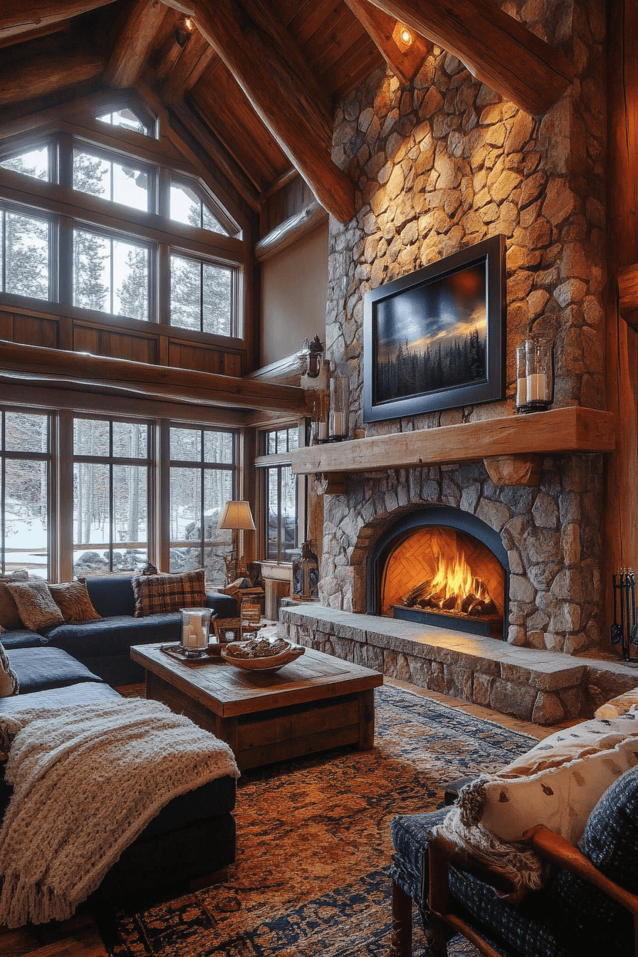 14 golden timber hearth