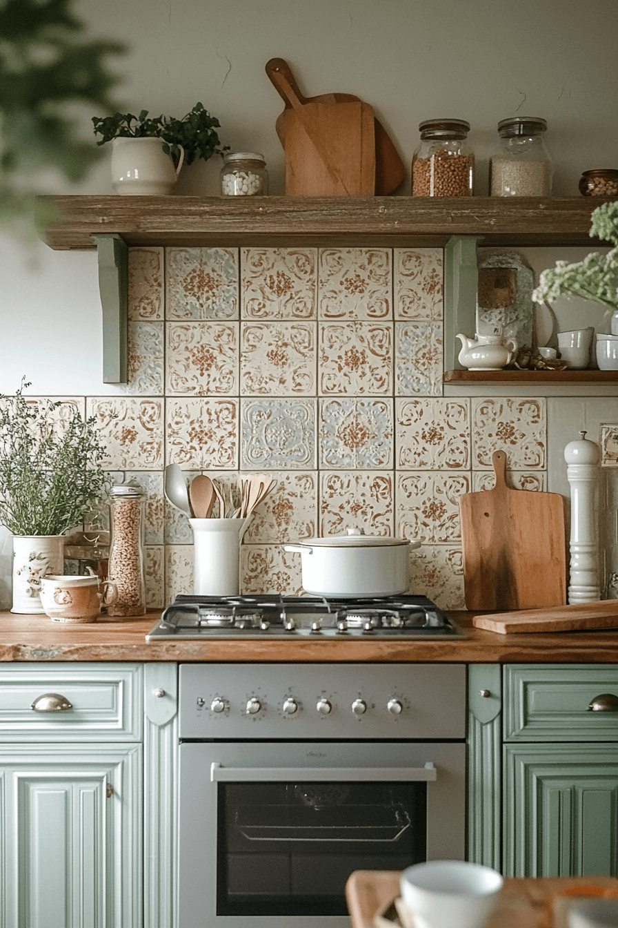 14 tin tile revival
