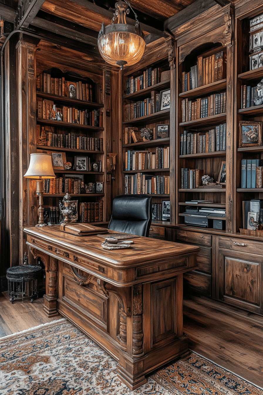 14 vintage writing nook