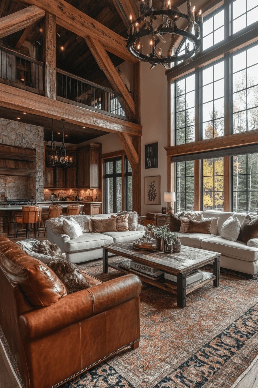 16 rustic luxe living