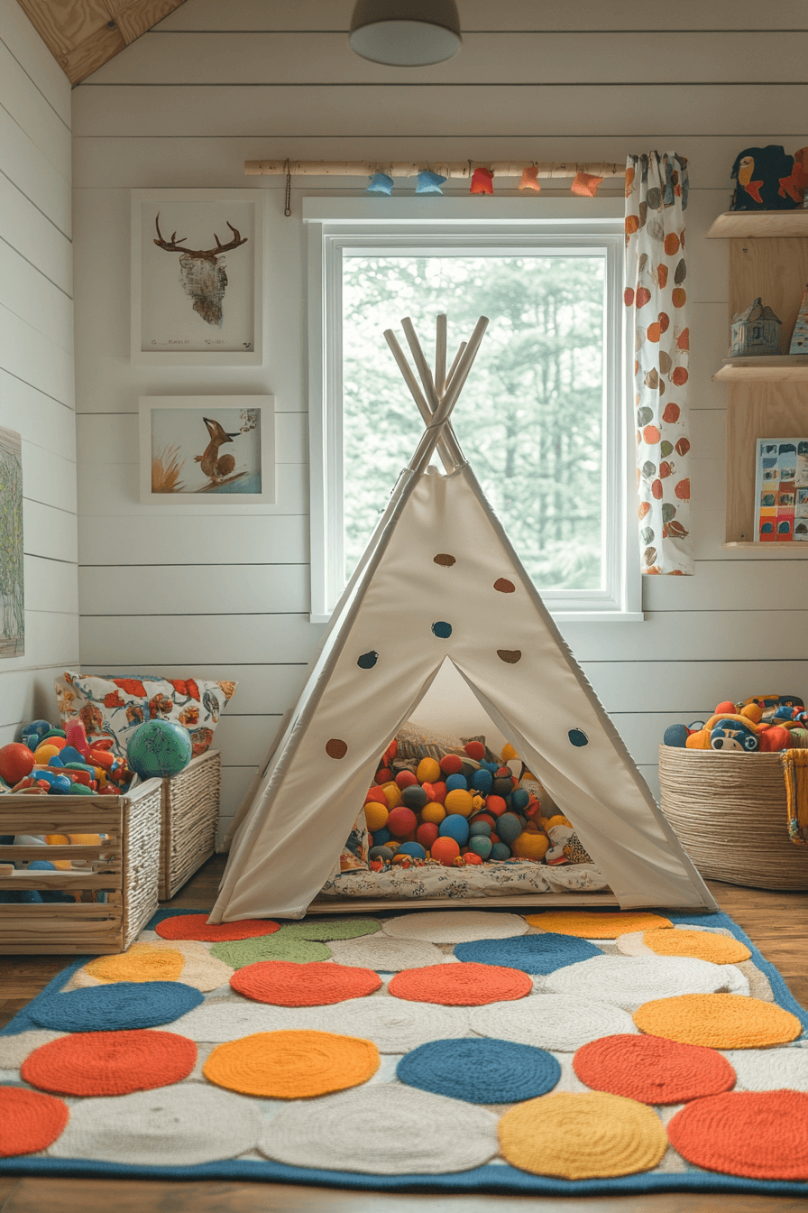 22 tiny cabin play corner