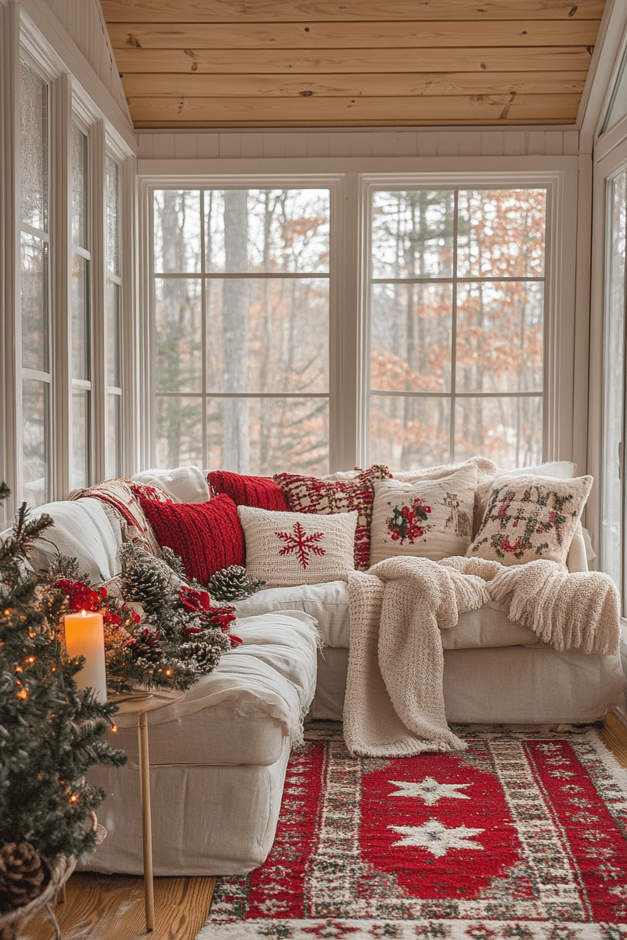 25 christmas morning sun porch