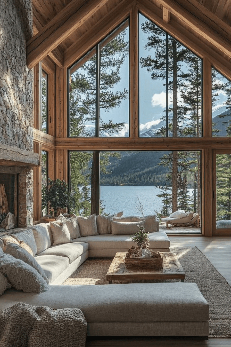 25 horizon view cabin glow
