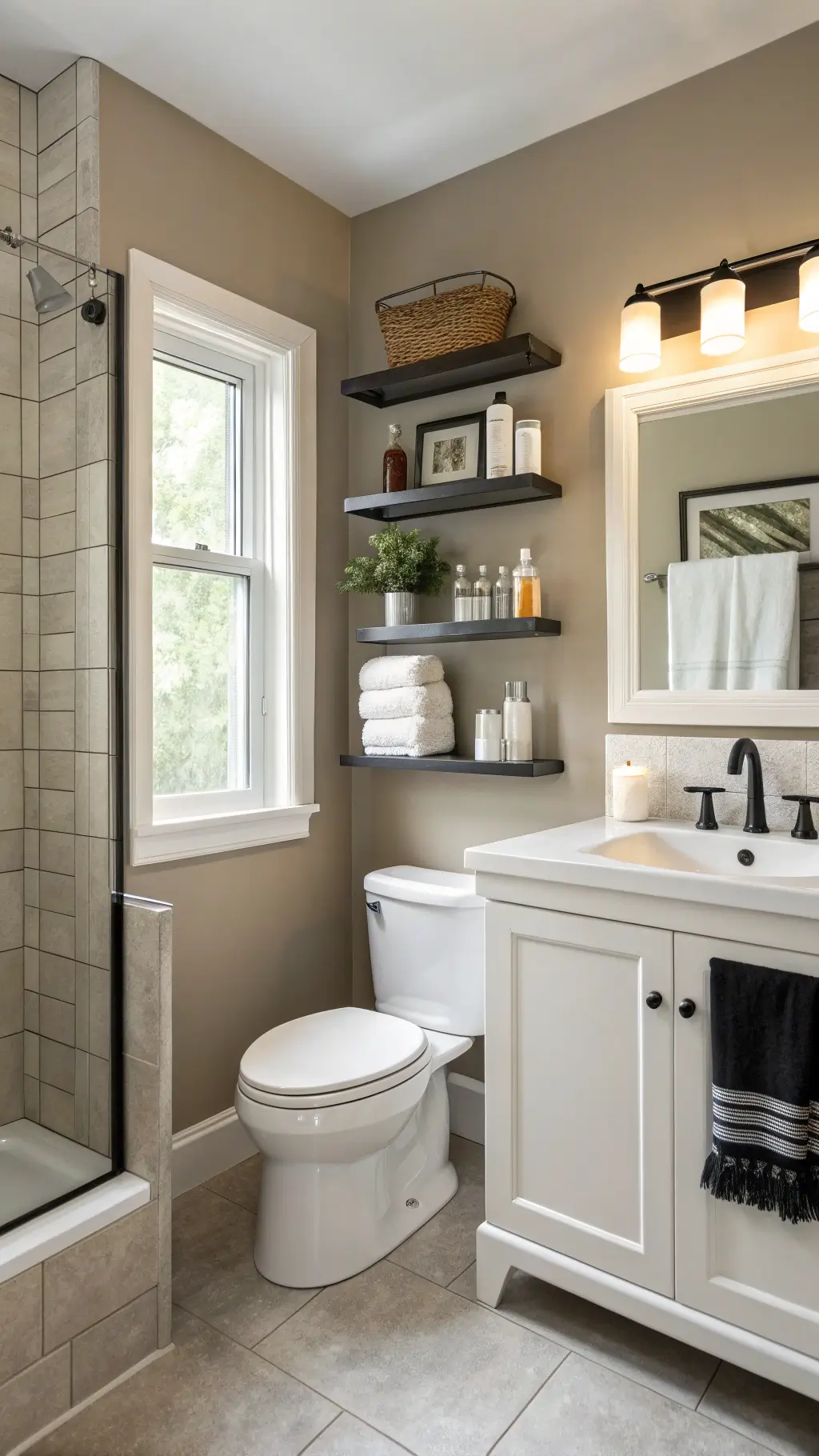 2582contemporary small bathroom morning light
