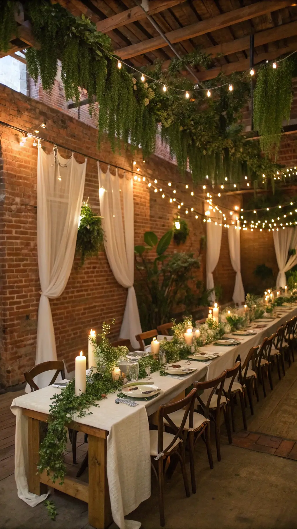 2642romantic woodland dining sanctuary candlelight
