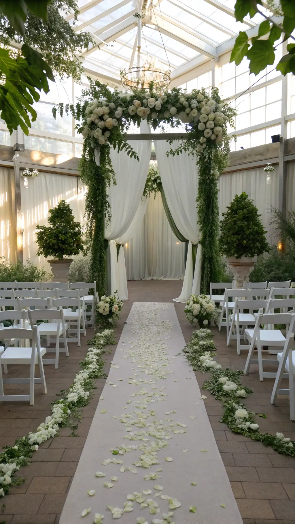 2647sage garden pavilion wedding ceremony