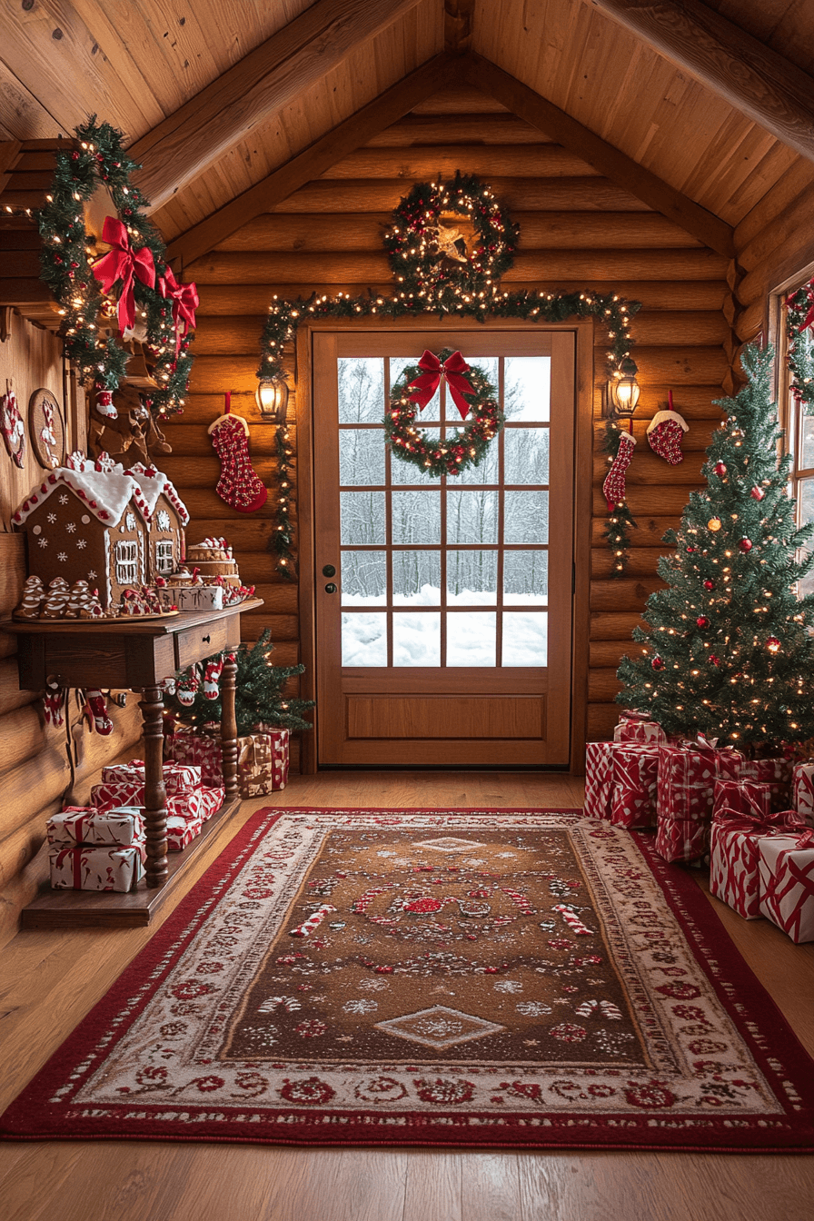 27 candy cane cabin welcome