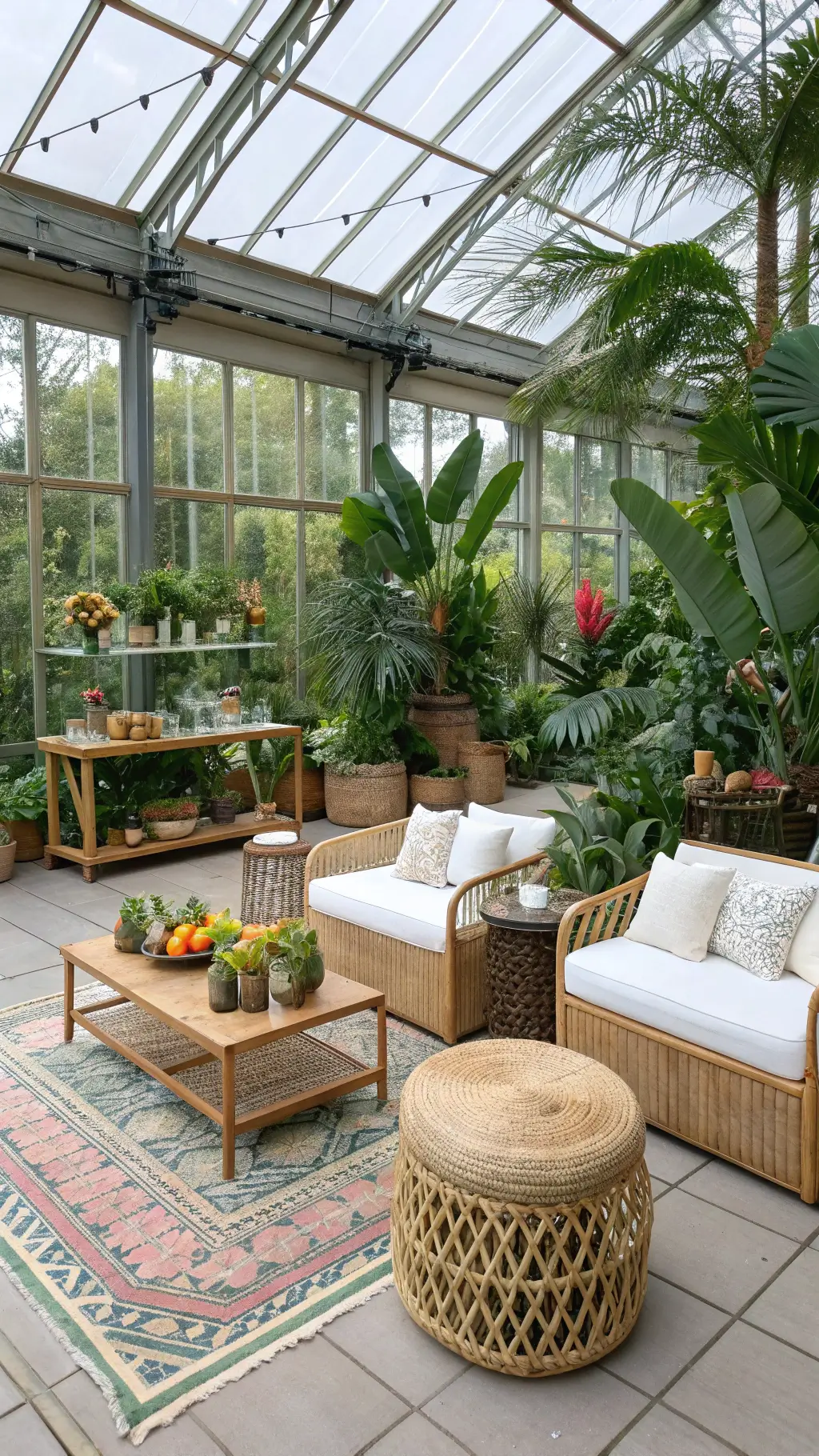 2720tropical greenhouse garden party