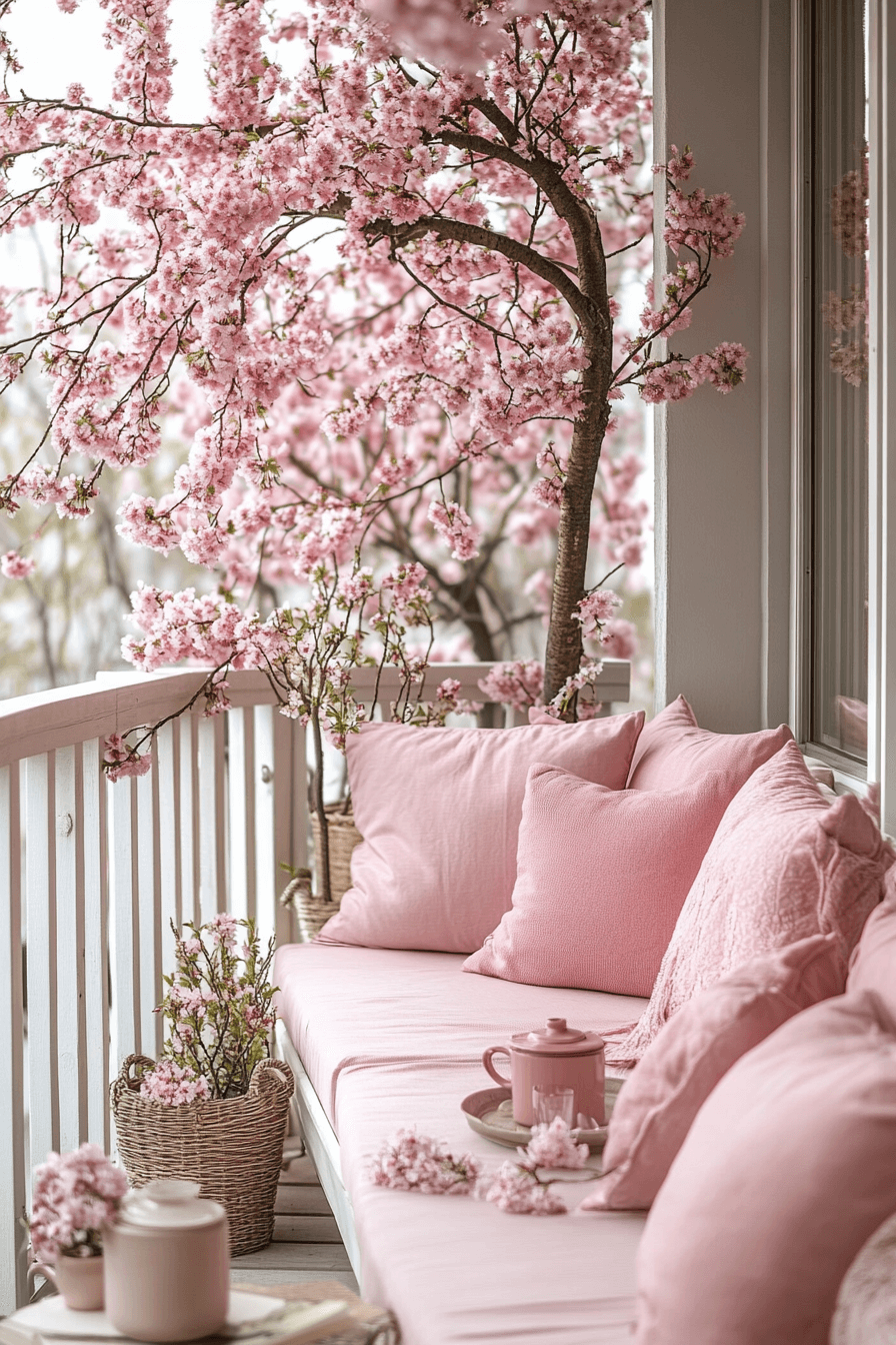 29 cherry blossom balcony retreat