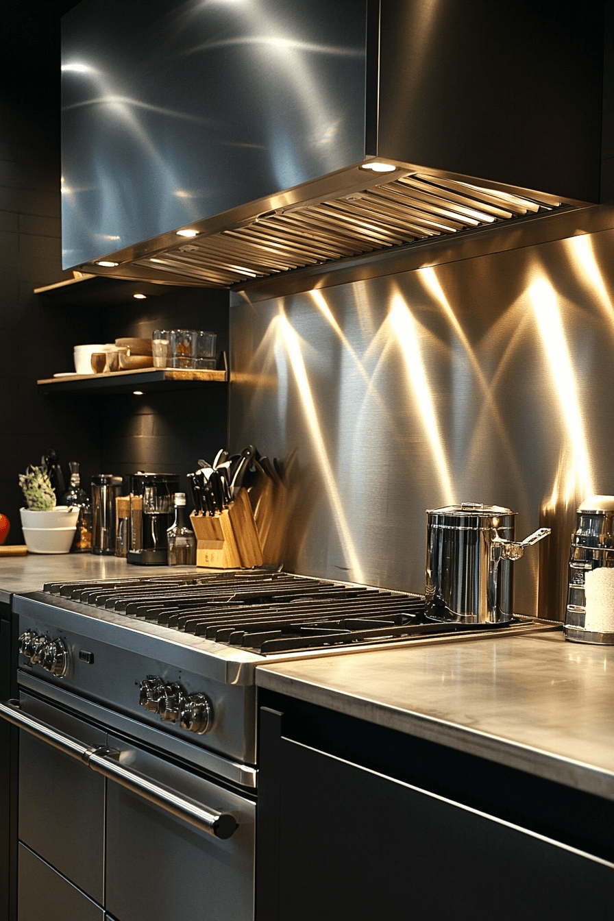 5 gleaming metal chic