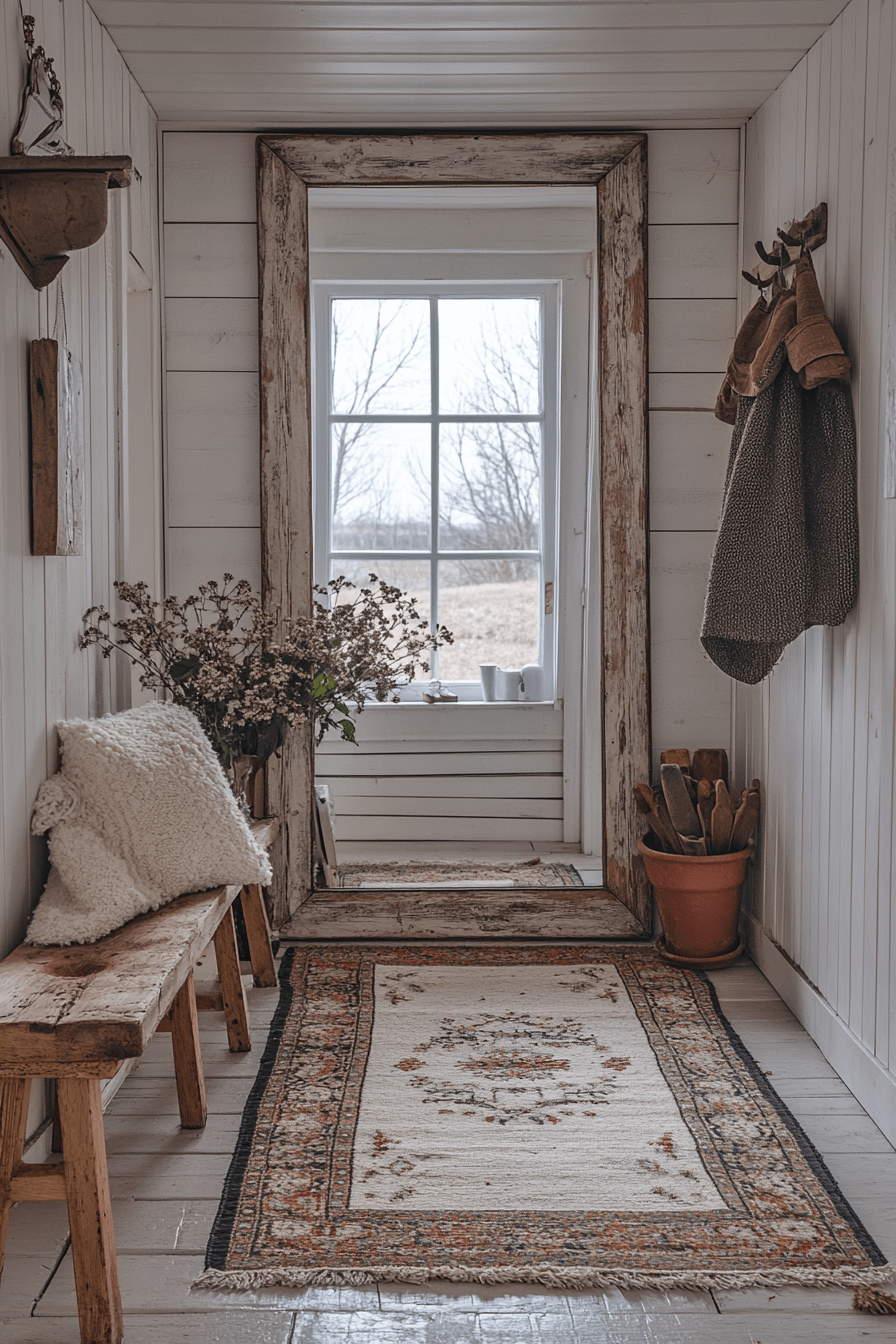 8 antique mirror glow