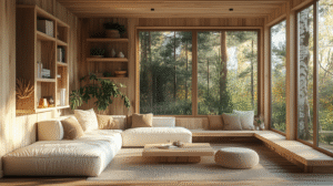 Little Cabin Living Room 1