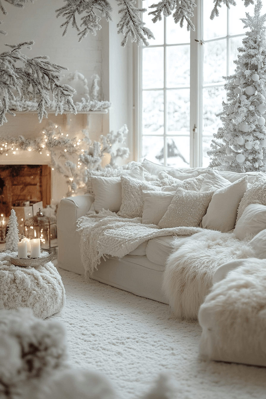 11 frosty white holiday sanctuary