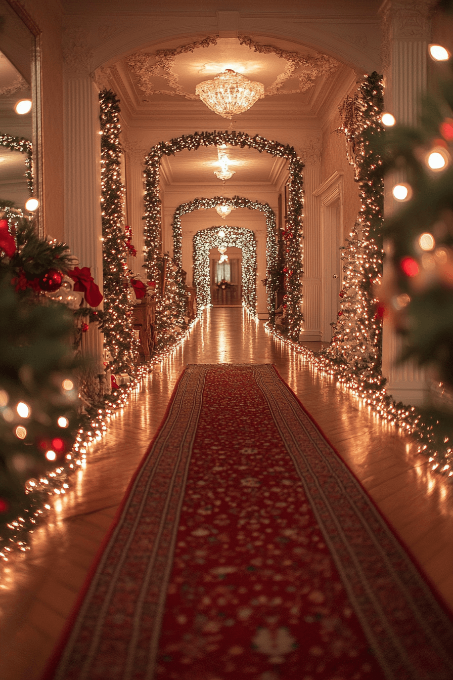 11 gleaming hallway mirror glow