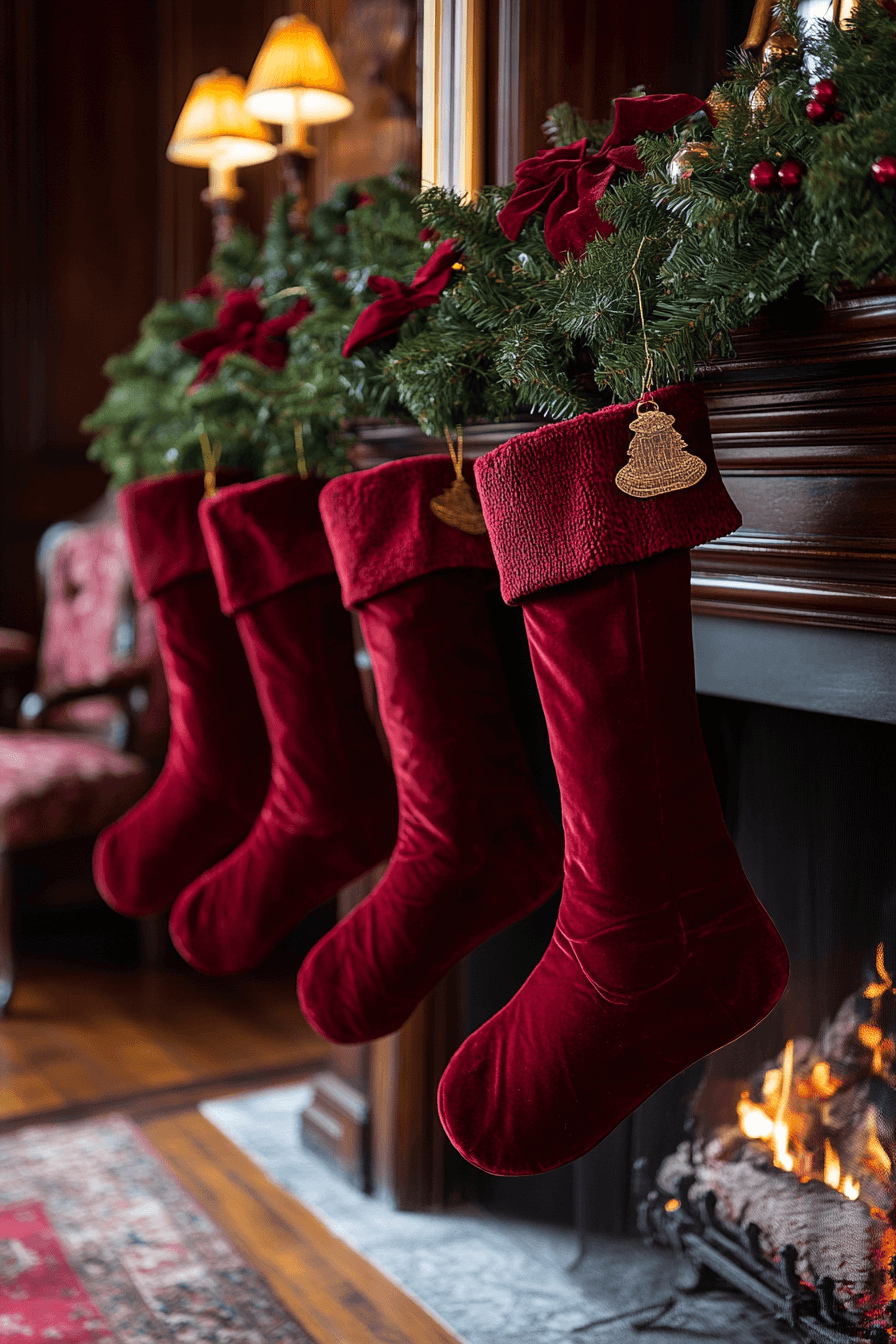 11 velvet luxe mantel bliss