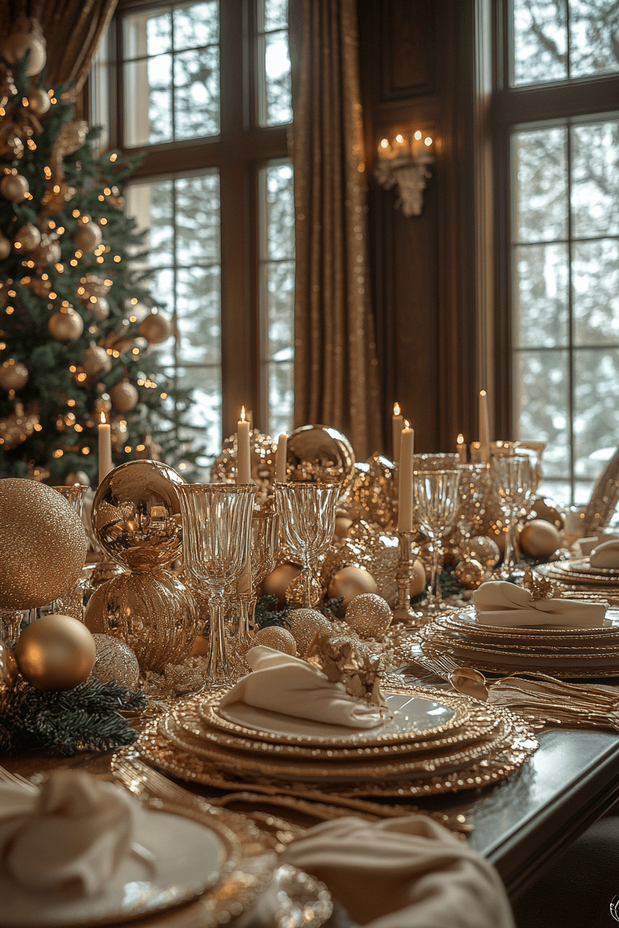 12 golden glow christmas spirit