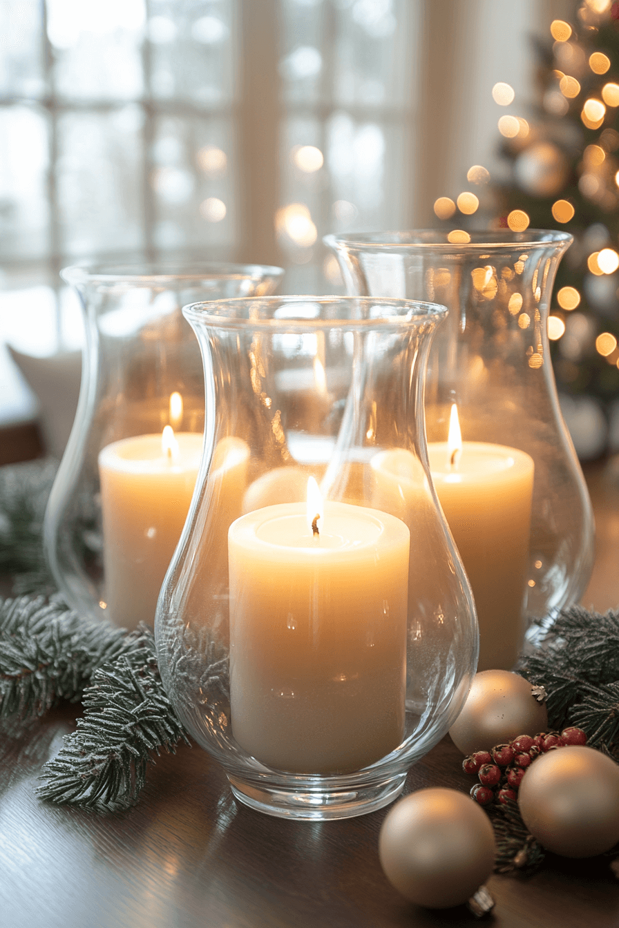 14 vase candle radiant glow