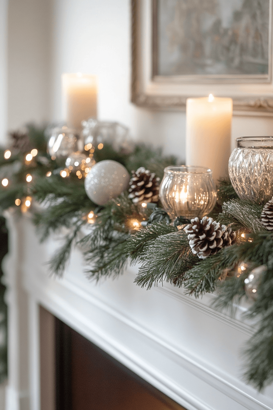 15 evergreen serenity mantel style