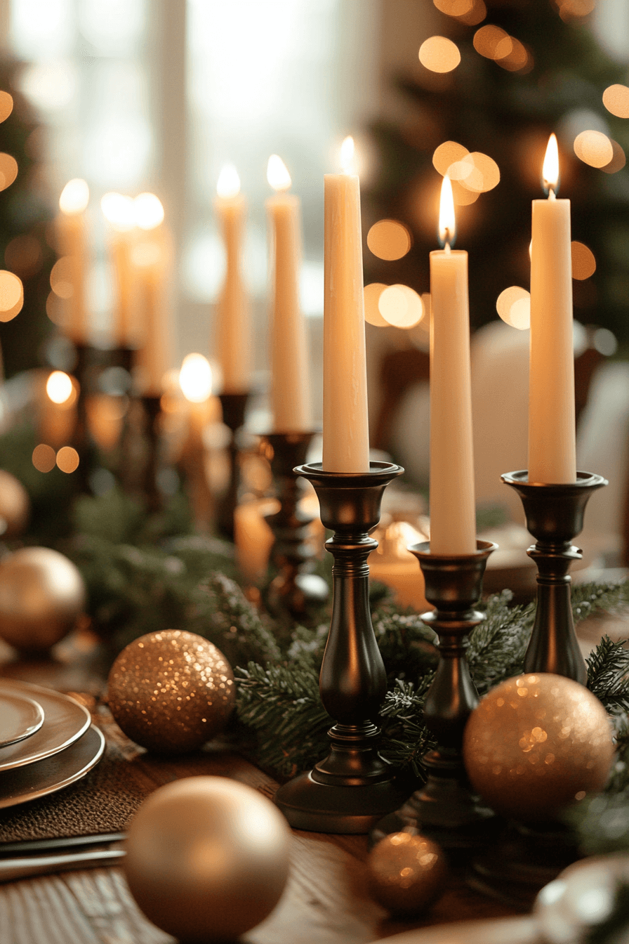 16 candle table holiday radiance