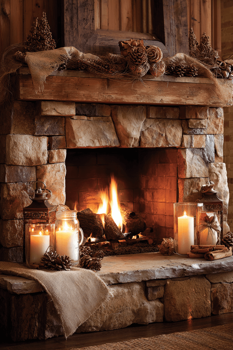 16 cinnamon warm hearth style