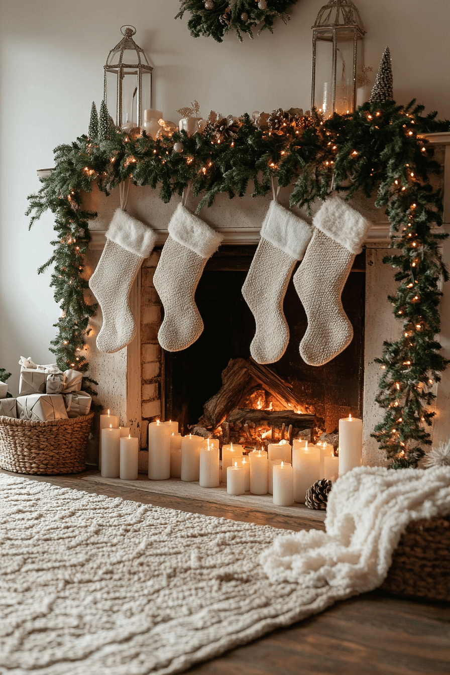 16 fireplace warm christmas magic