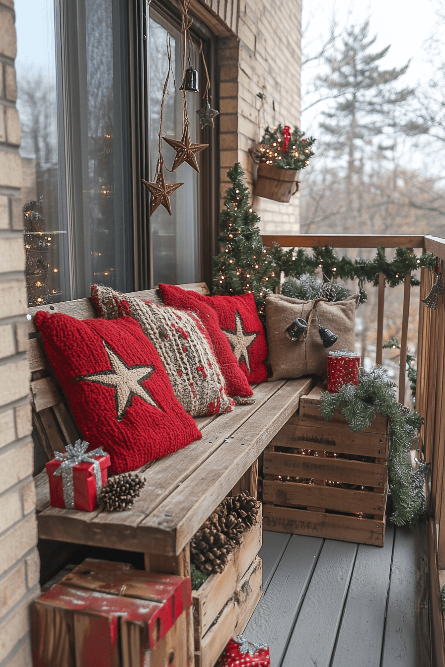 18 balcony rustic winter escape