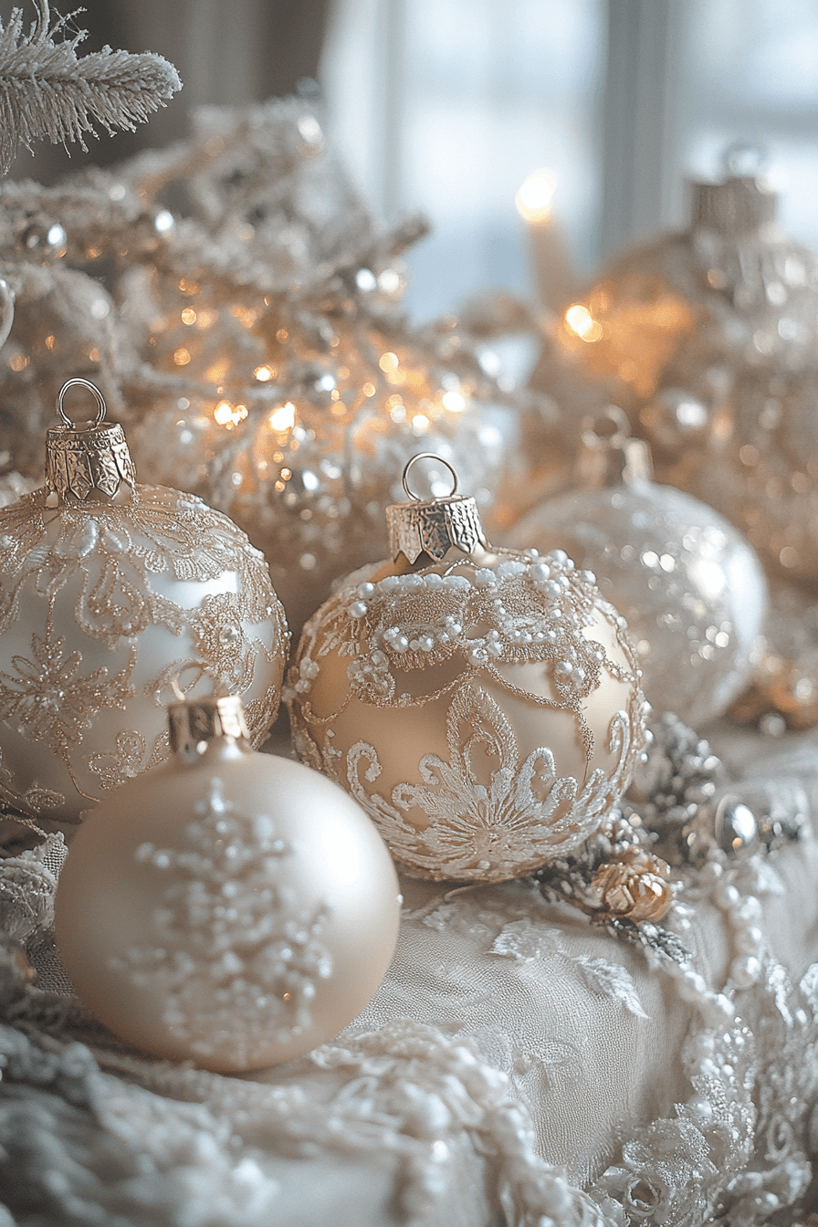 18 embroidered lace vintage touches