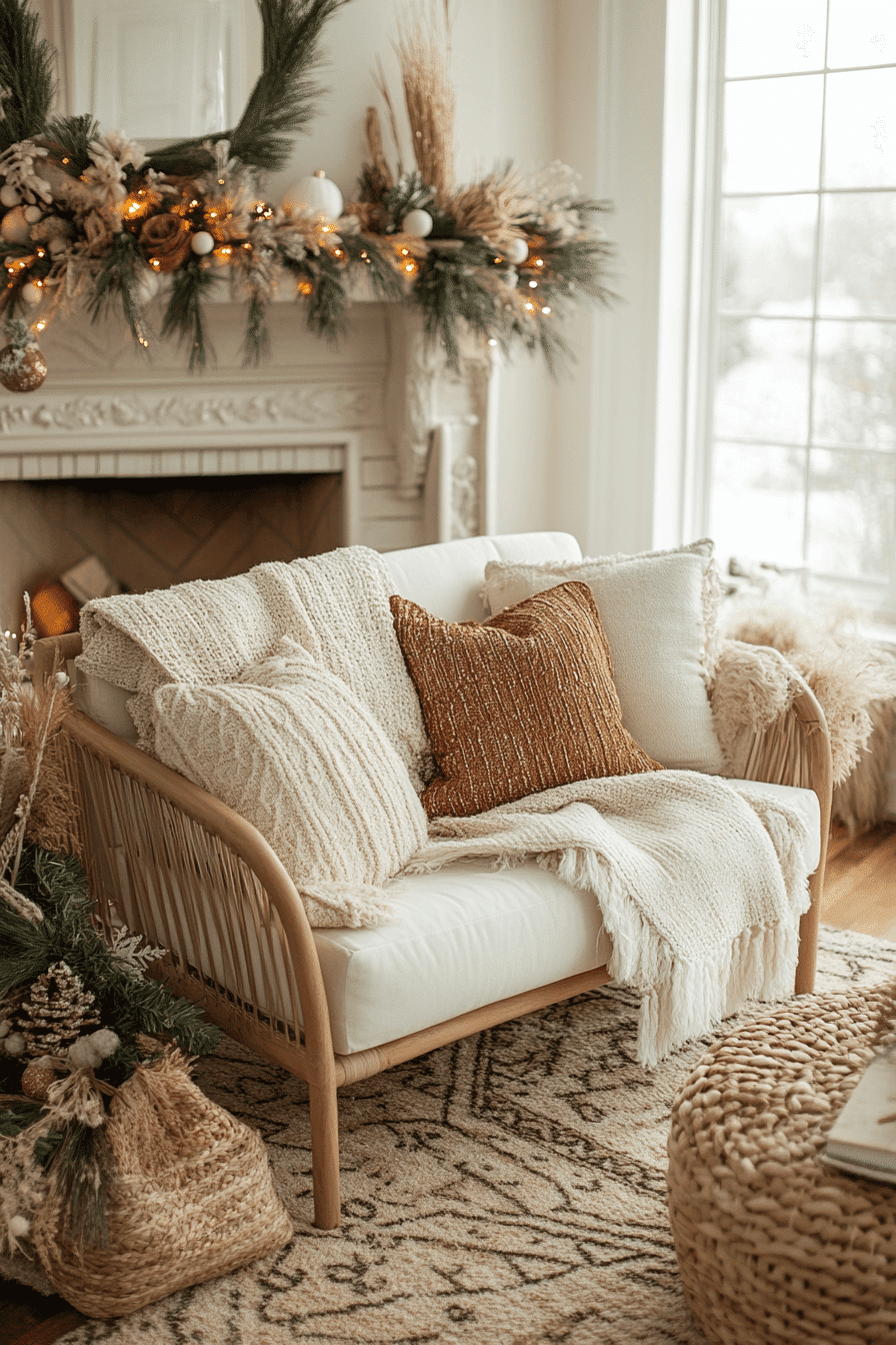 19 earthy boho mantel layers