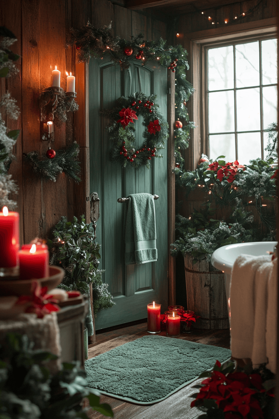 19 mistletoe charm bath moment