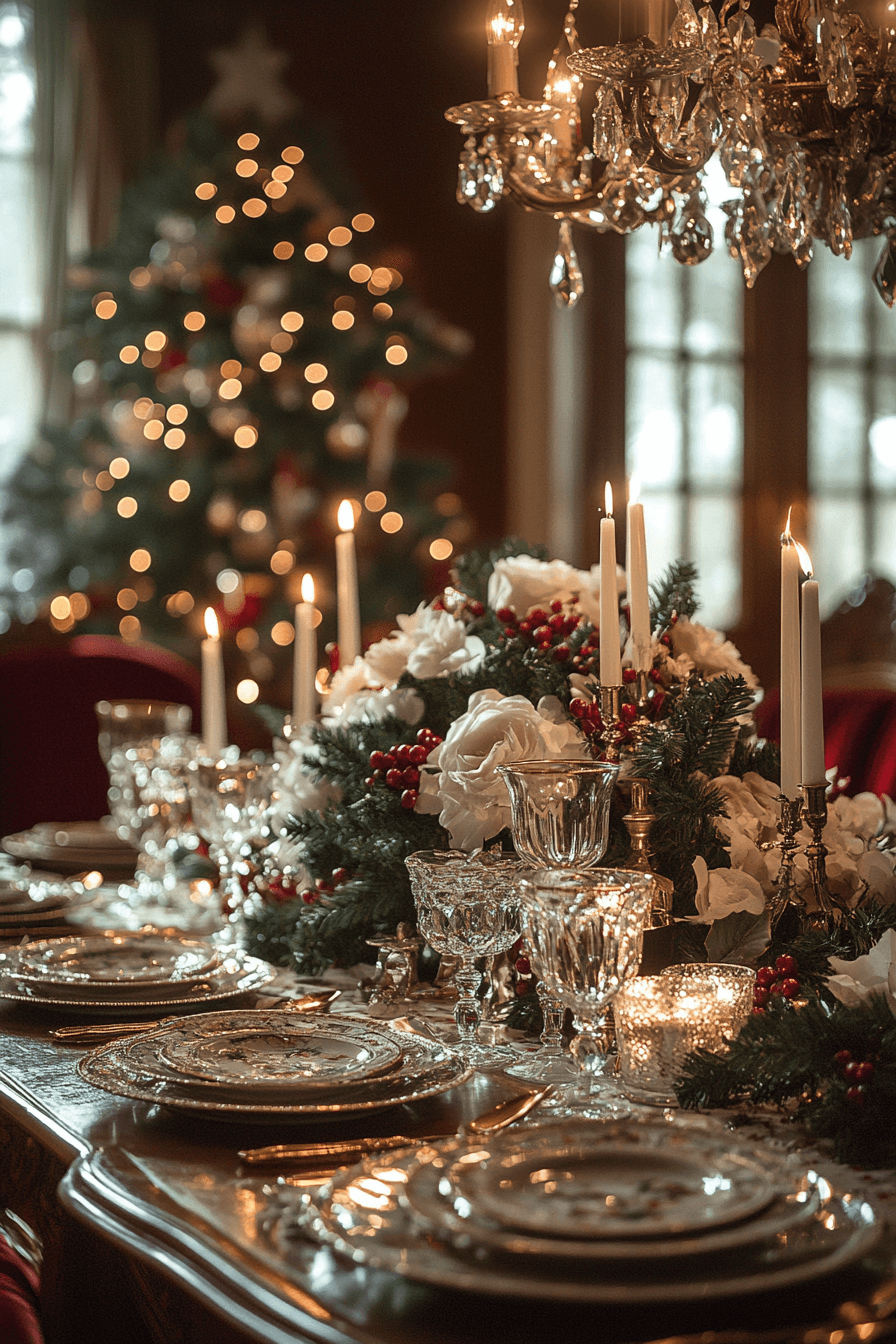 2 graceful dining christmas ambience