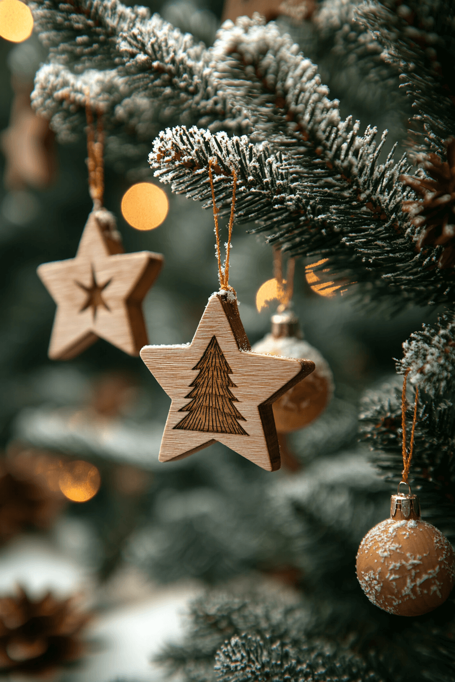 2 rustic carved wood treasures