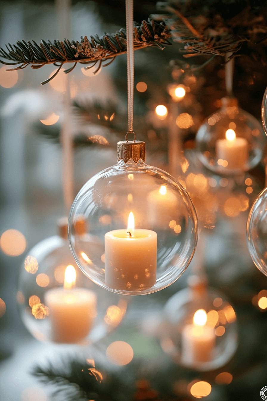 20 ornament candle festive spark