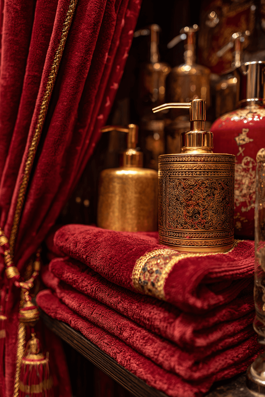 20 ruby red holiday glow