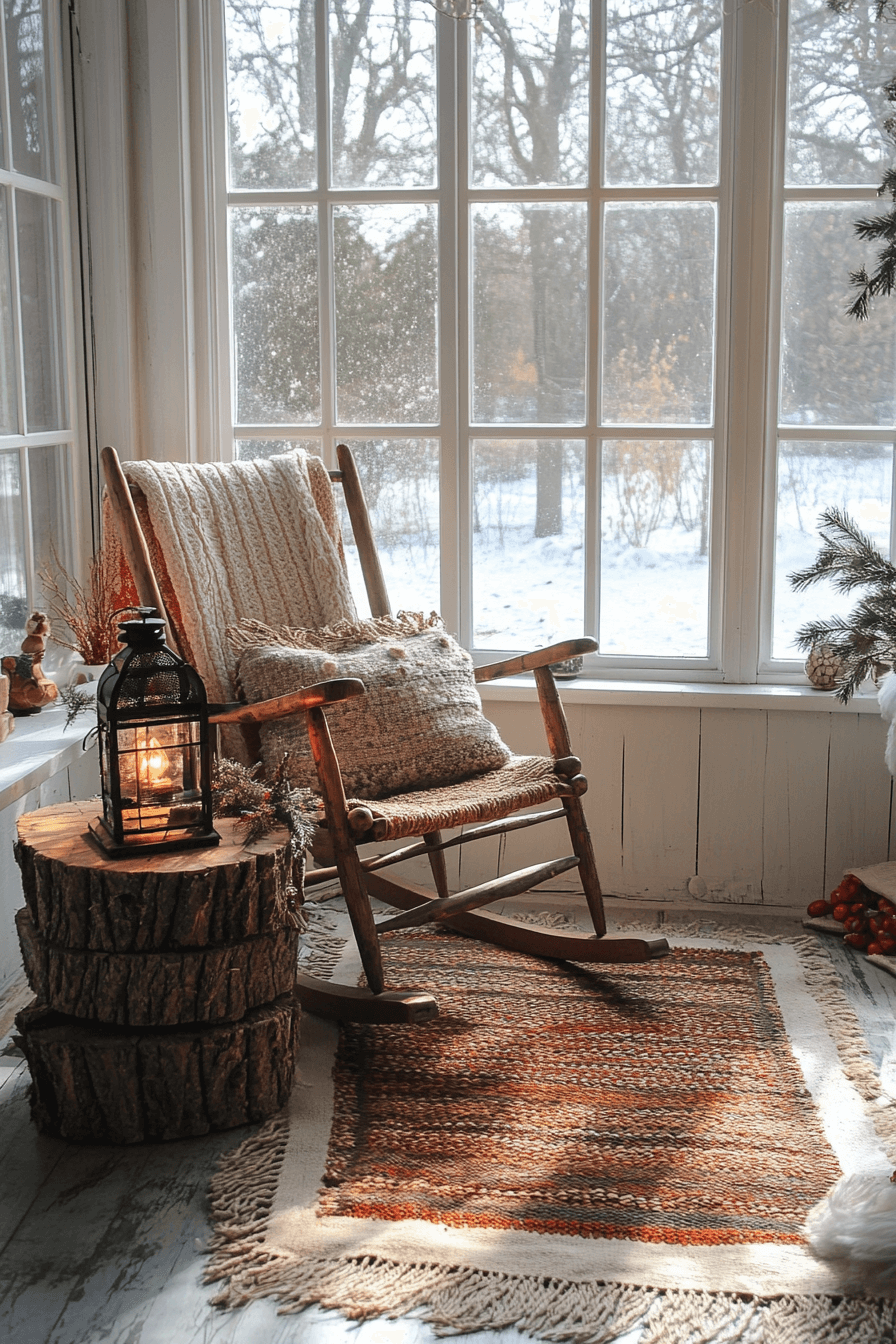 20 sunroom rustic winter light