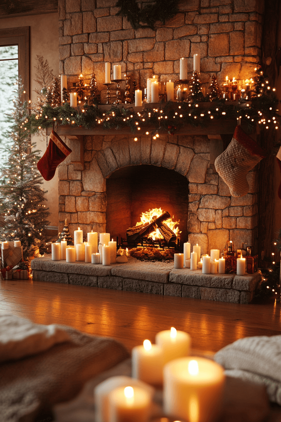 21 hearth candle holiday shine