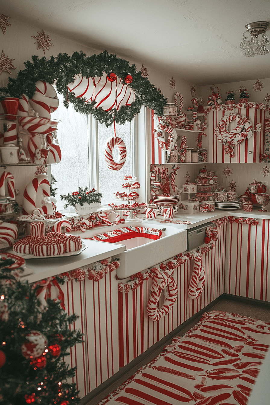 22 candy stripe kitchen delight