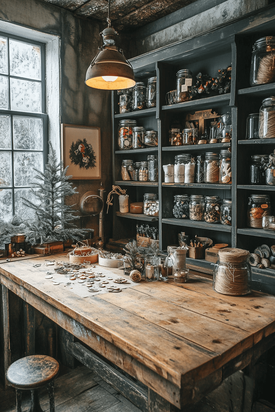 23 craft room winter charm