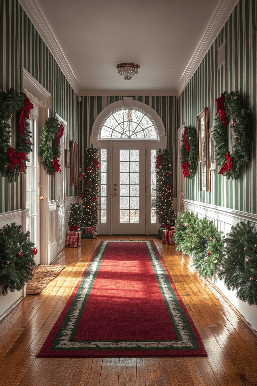 23 elegant stripe hall magic