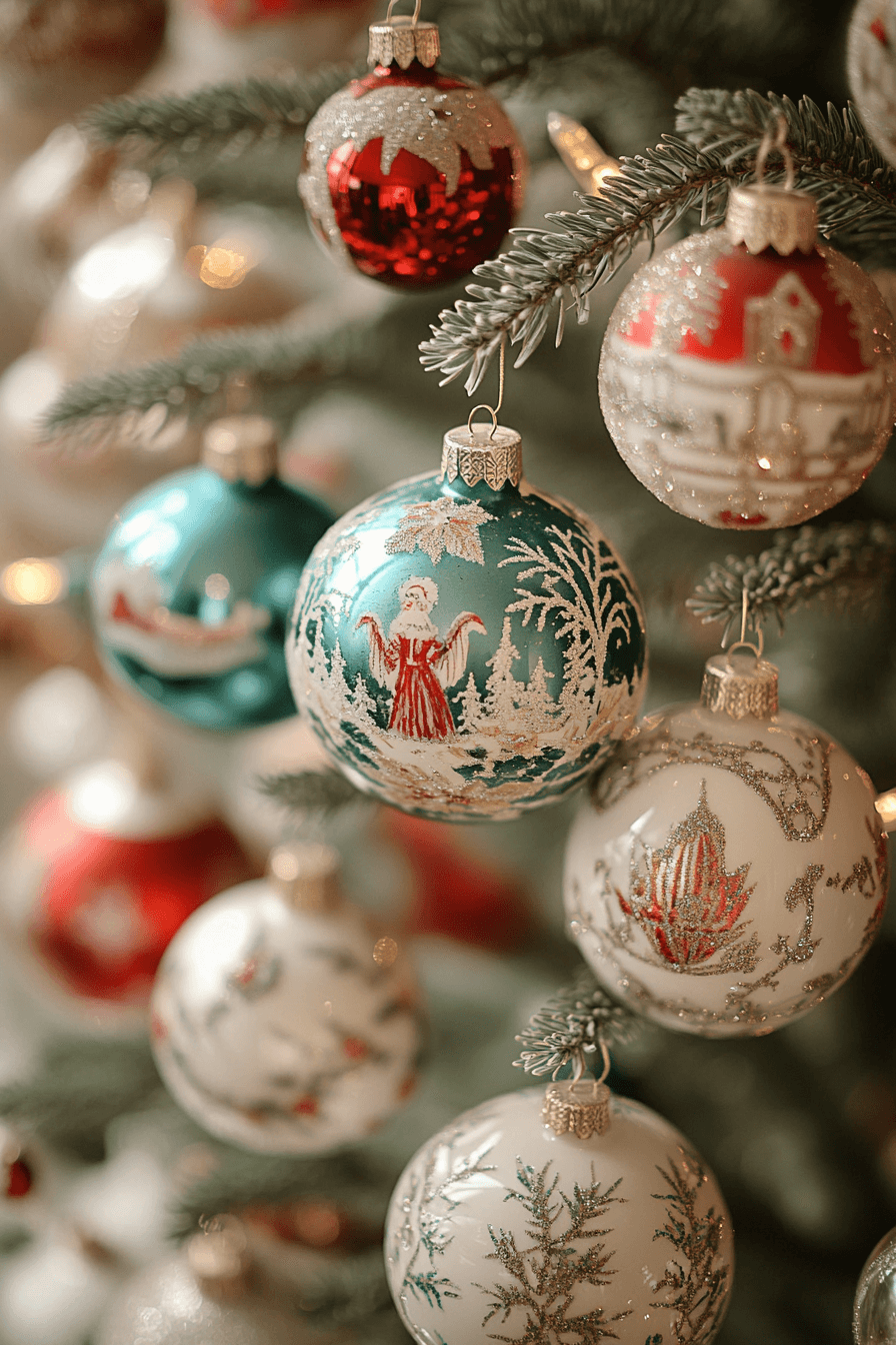 24 vintage replica holiday heirlooms