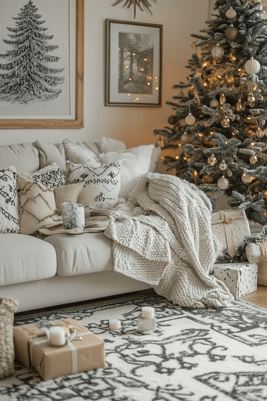 25 minimal monochrome living shine