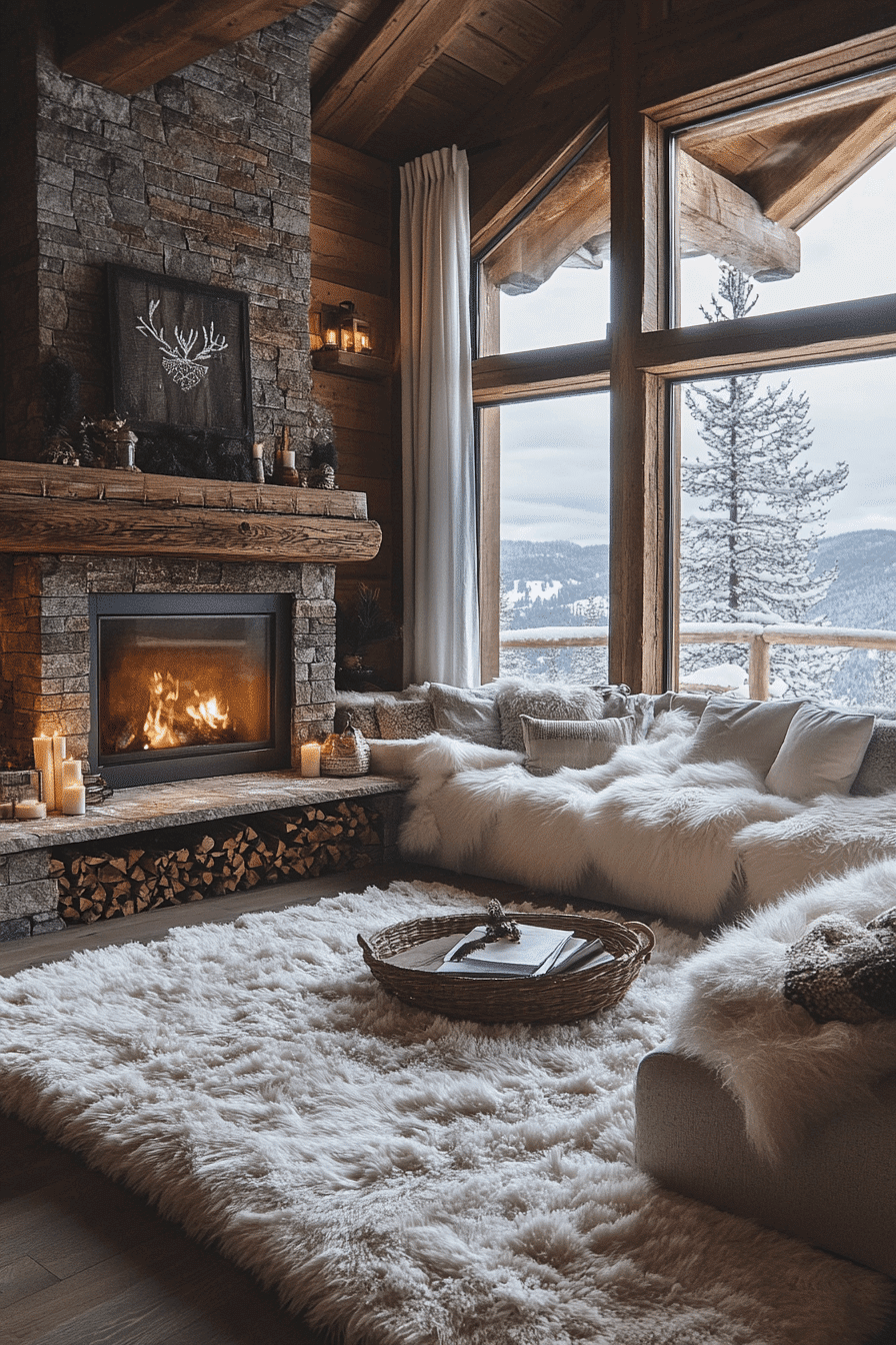 5 mountain lodge winter escape