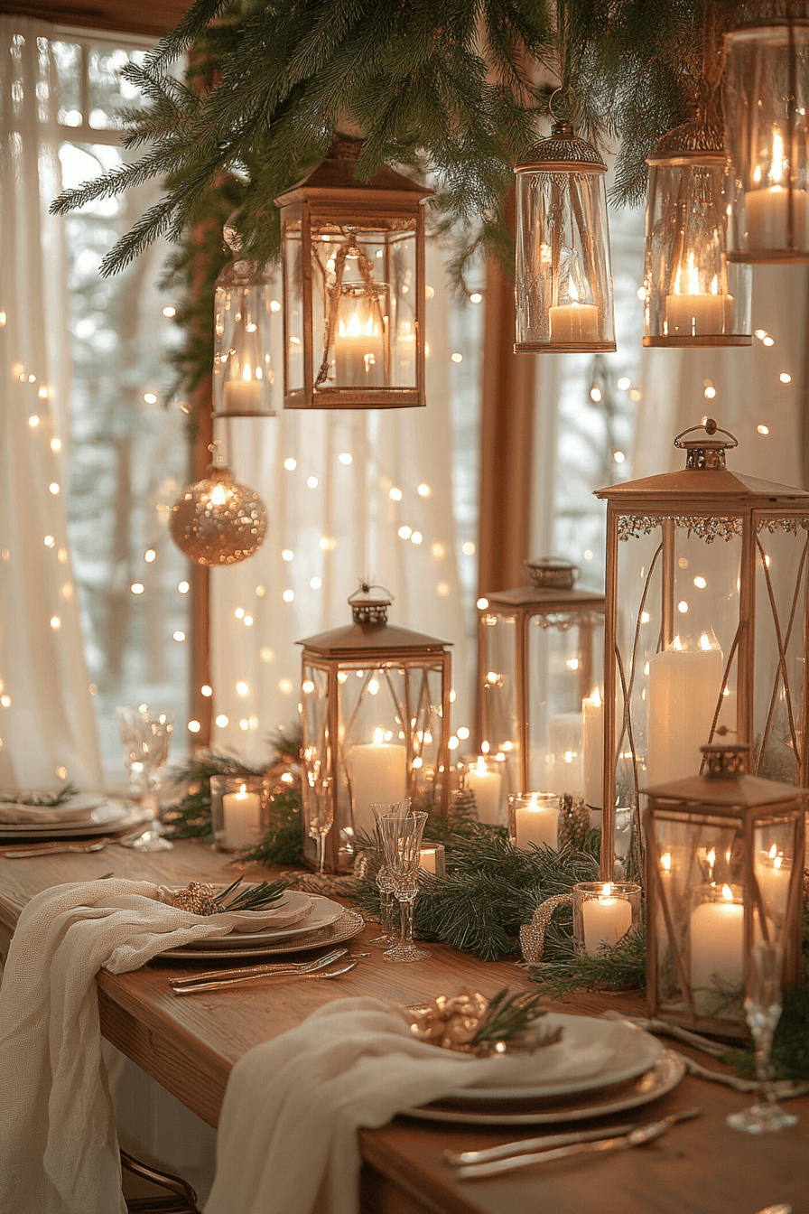 7 floating candle lantern wonder