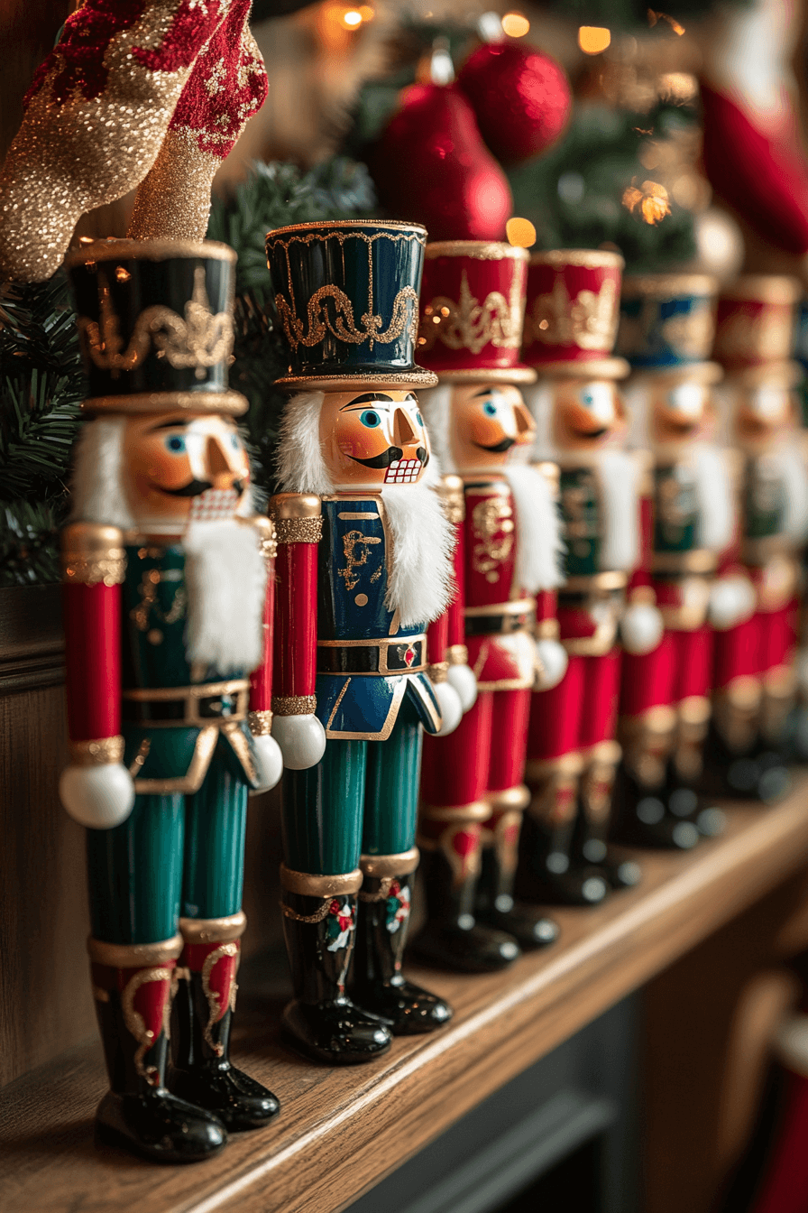8 regal nutcracker holiday figures