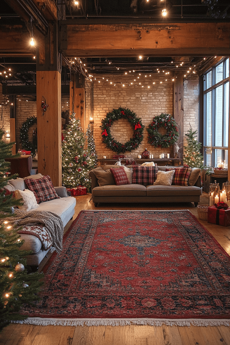 9 christmas loft rustic spirit