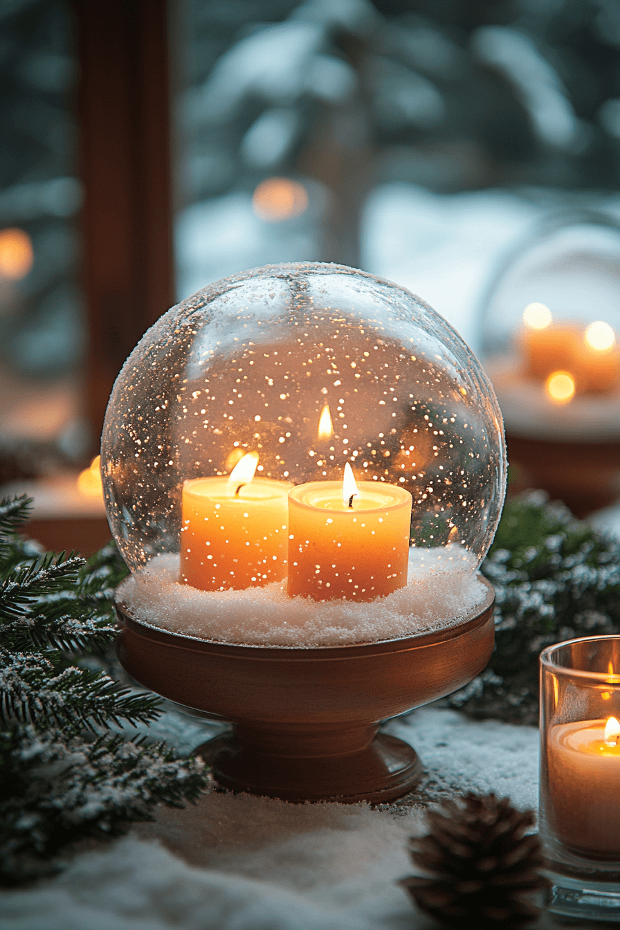 9 snowy jar candle magic