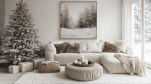 christmas apartment decor 1