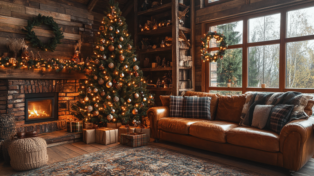 christmas decorations rustic