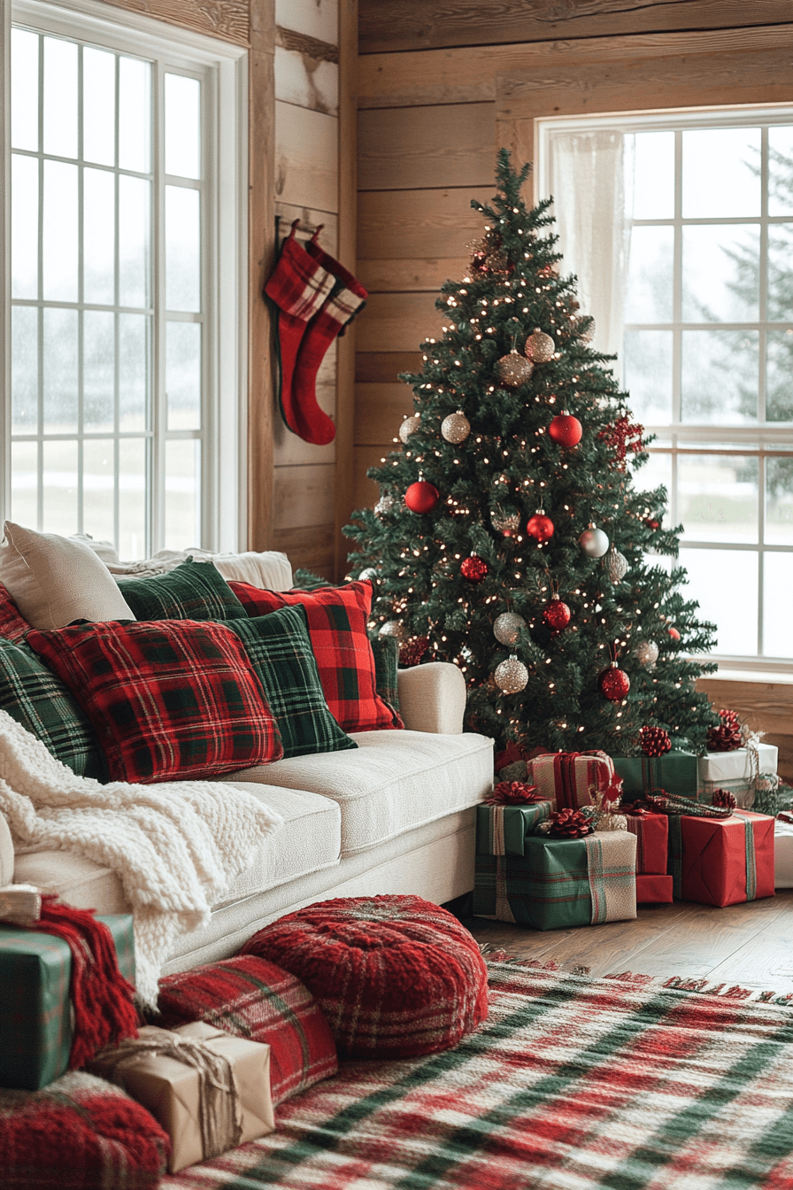 14 plaid pattern holiday cheer