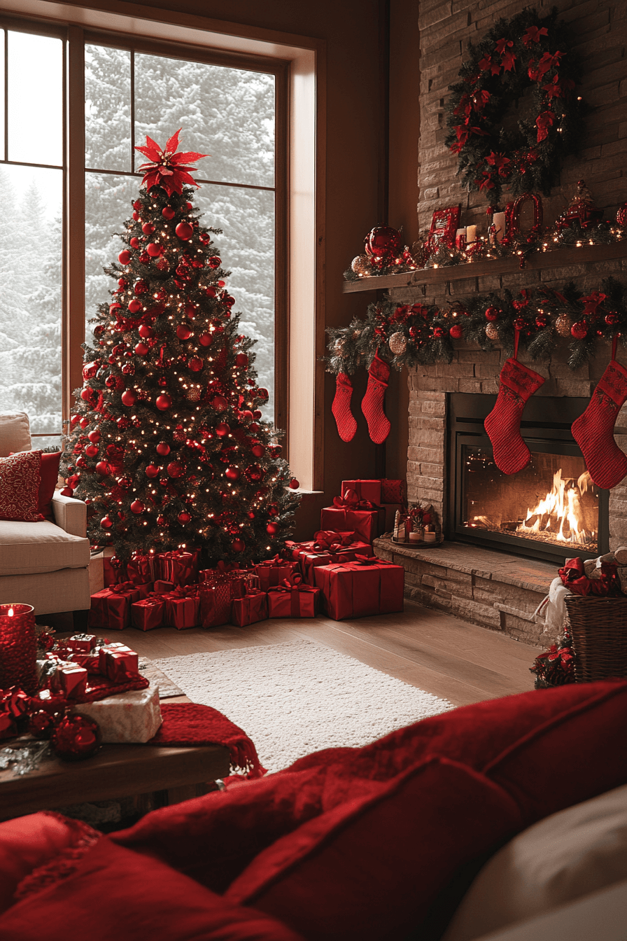 19 cheery red holiday warmth