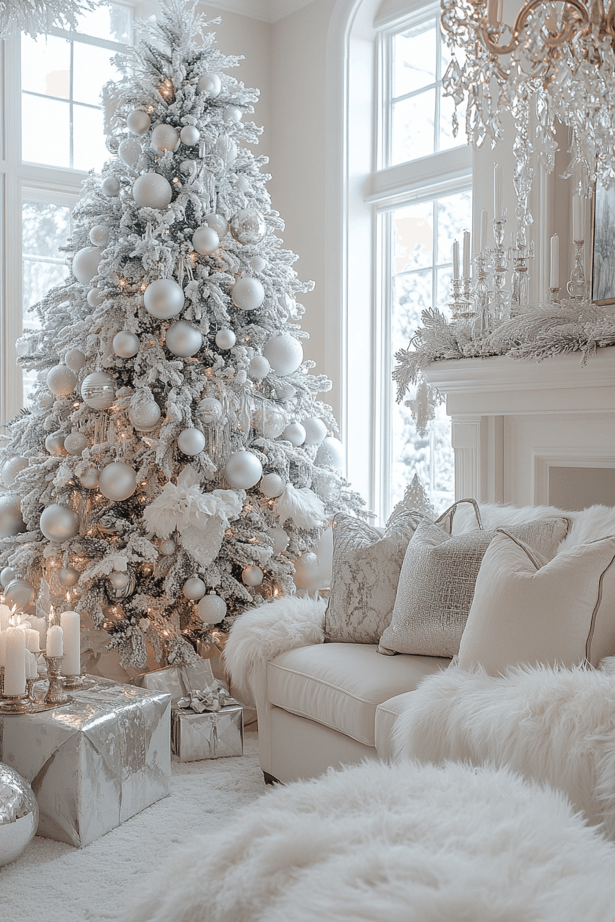 2 elegant frosty winter shine